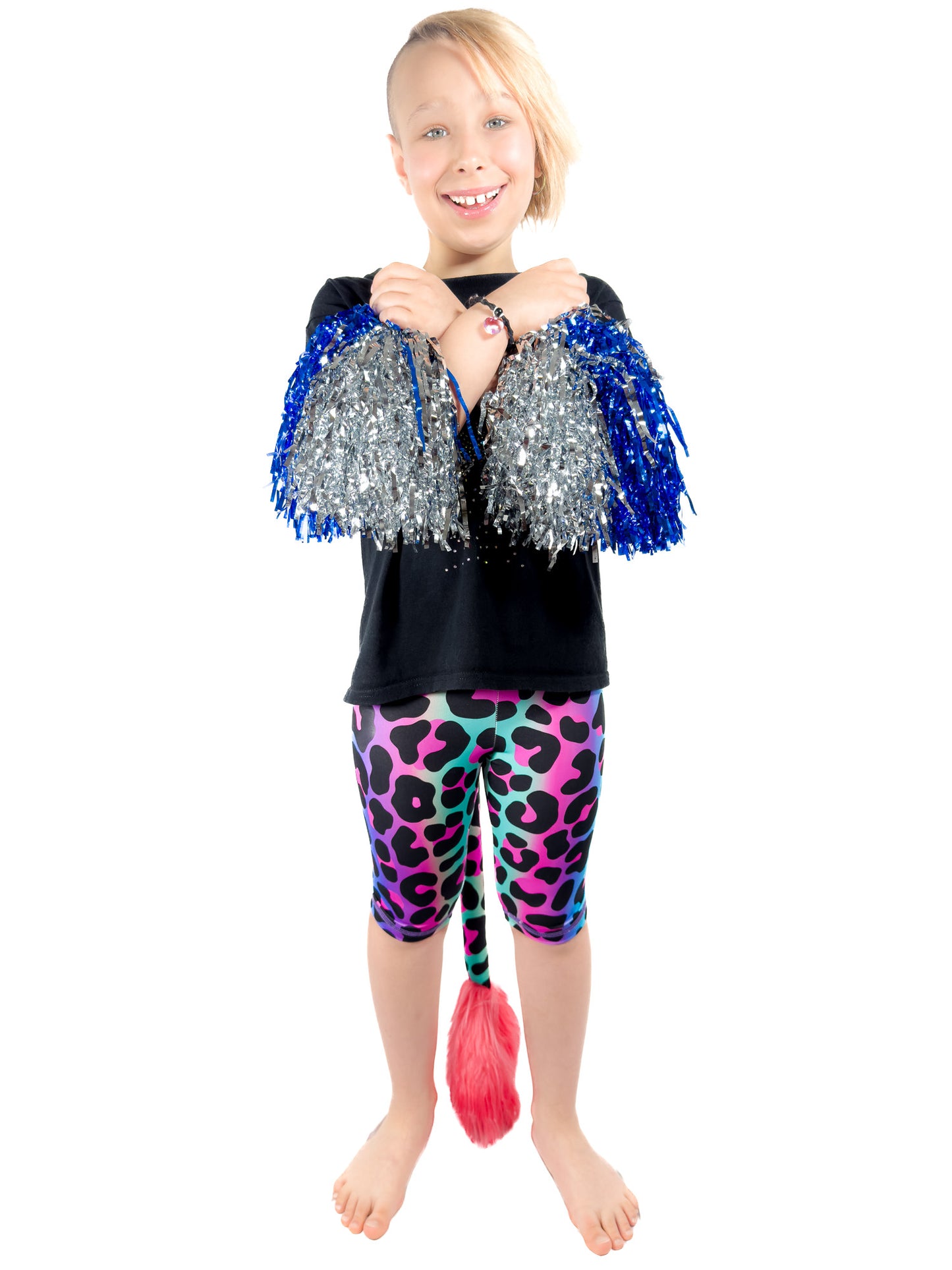 Rainbow Leopard Shorts