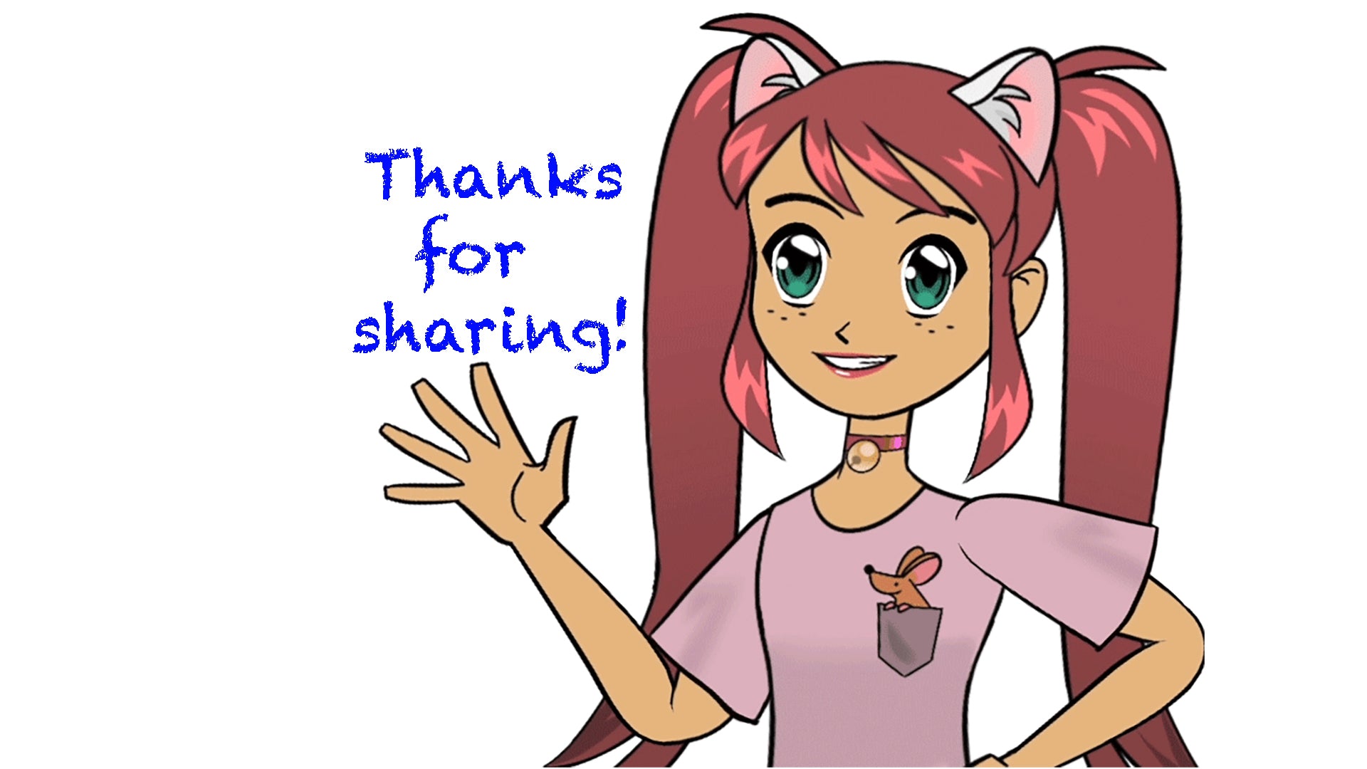 Load video: Cute anime-style game to help girls discover their perfect Tail Pants leggings look!